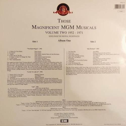 Those Magnificent MGM Musicals Πακέτο 4 LP καινούργιο