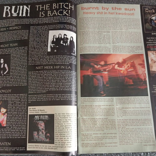 Mindview #103 magazine 2003 used with Arachnica, Tiamat, Epica