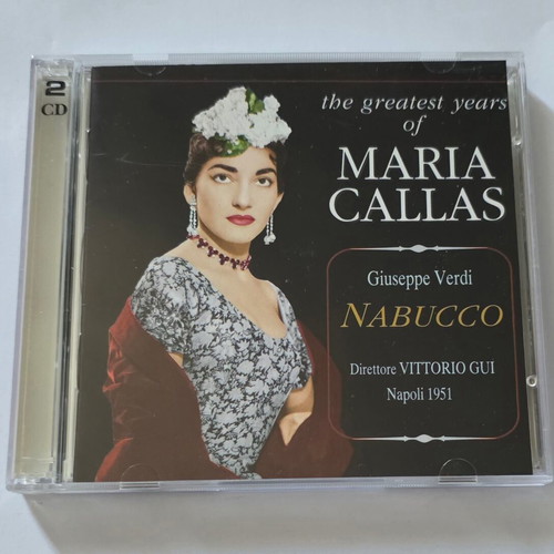 The Greatest Years Of Maria Callas Nabucco CD used, classical