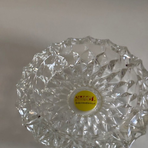 Skol glass promotional ashtray used