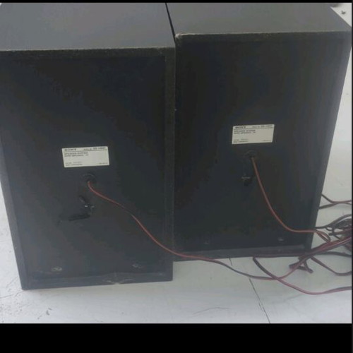 Sony SS-H551 speakers used, pair with clean sound