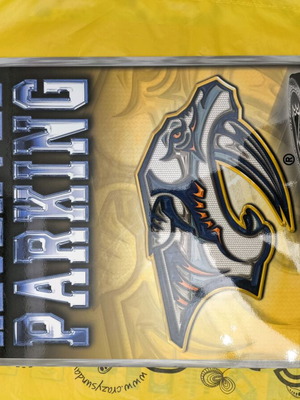 Nashville Predators NHL large sign like new