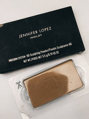 Jennifer Lopez Inglot sculpturing powder new, shade J131 Cocoa