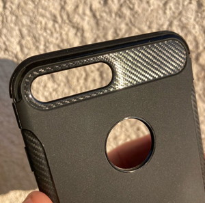 Iphone 7 Plus (5.5) τύπου CARBON Θήκη σιλικόνης