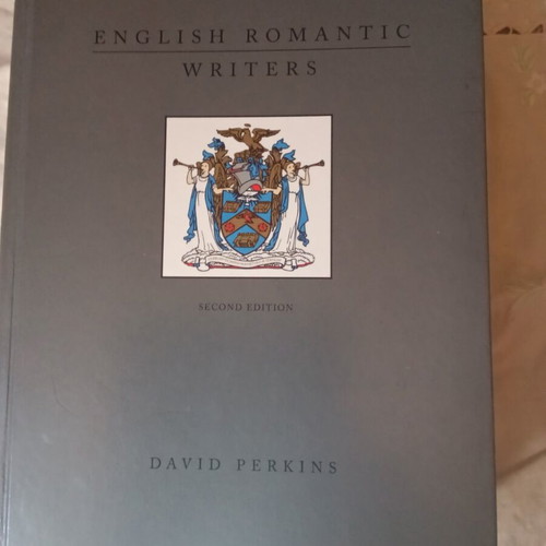English Romantic Writers book like new