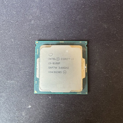 Intel Core i3 9100F used, perfect condition