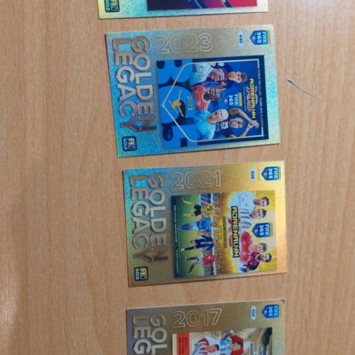 Golden Legacy collectible cards like new, set of 4 from 2017-2024