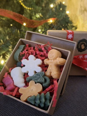 Christmas wax melts box 50g new