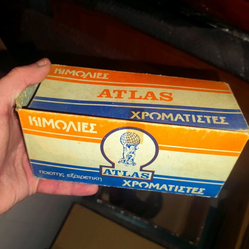 Atlas chalks used, rare