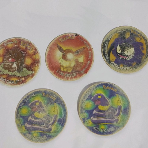 Pokémon Tazo Matutano used tazos, pack of 150 pieces