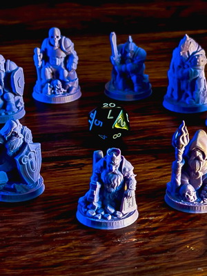 Legendary Dwarf Miniatures pack of 10 new for DND