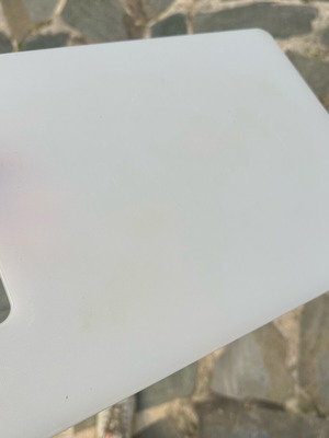Plastic cutting board used