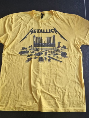 Metallica 72 Seasons T-shirt new, yellow, XL, Gildan