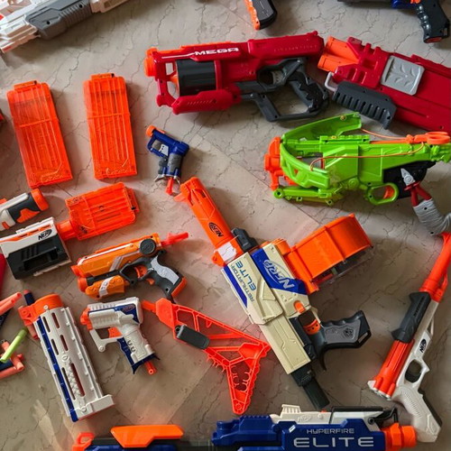 Nerf toys like new with all accessories