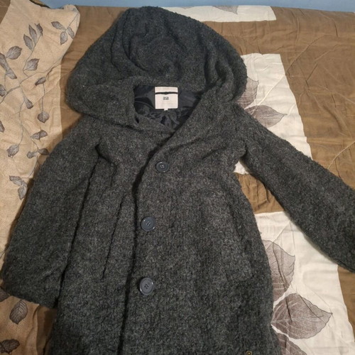 BSB knitted coat like new, dark gray, sizes L-XL