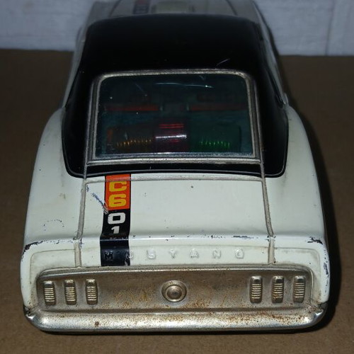Vintage Taiyo Ford Mustang παιχνίδι από λευκοσίδηρο μεταχειρισμένο
