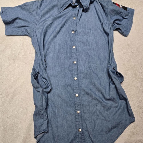 Negative denim dress size L like new