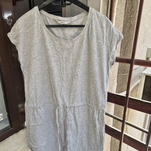 Maternity dress gray XL like new