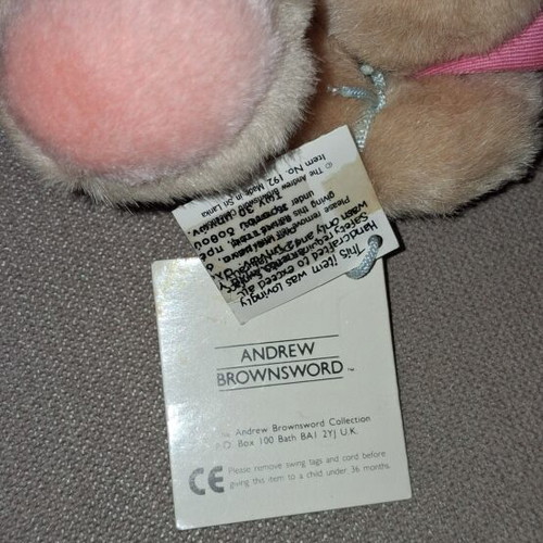 Forever Friends Someone Special Teddy Bear Plush new with tags 80s
