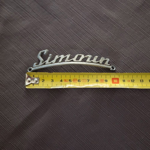 Sign from old hairdressing helmet like new