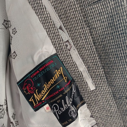 Wool coat gray like new, size L
