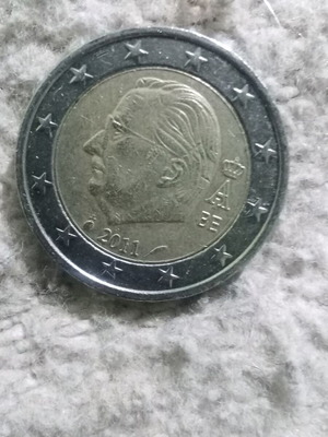 2 евро Белгия 2011 и 2 евро Дания 2011 като ново