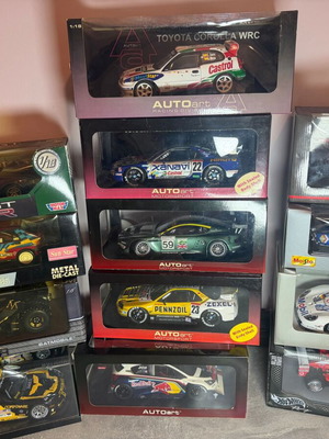 1:18 Diecast Model Car Collection, AUTOart, UT Models, Hot Wheels, Maisto