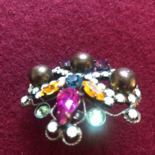 Artwear Dimitriadis baroque multicolored ring