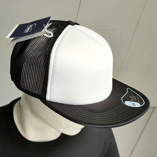 Atlantis 890 Snap 90s cap jockey white/black, one size, new