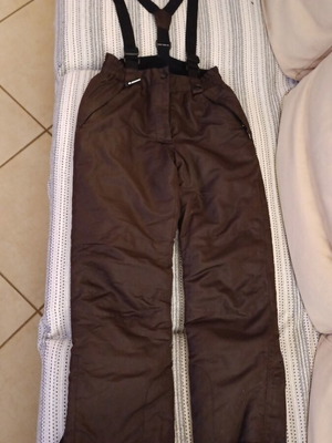 Children's ski pants with suspenders Crivit size 134/140 unisex like new