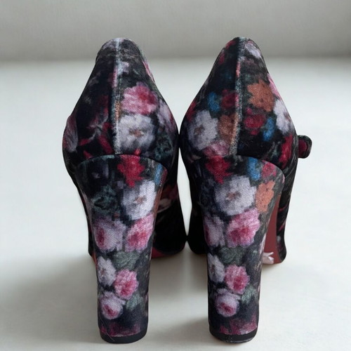 Ursula Mascaró gothic retro velvet designer pumps size 37 used