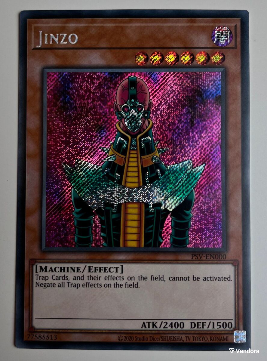 YuGiOh - Jinzo - PSV-EN000 - 120,00 - Vendora.cy YuGiOh - Jinzo - PSV-EN000 - 120,00 - Vendora.cy