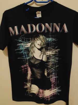 Madonna MDNA Tour 2012 t-shirt καινούργιο, μέγεθος small, μαύρο