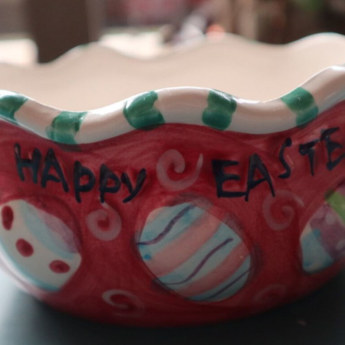 Clay Easter egg holder new