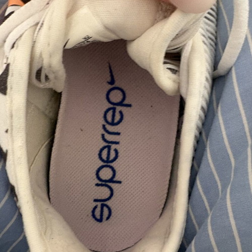 Nike Air Zoom SuperRep 2 athletic shoes like new, size 37.5, white