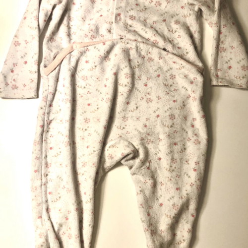 Orchestra velvet sleepsuit 12-18 months like new, cotton texture