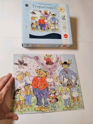 Puzzle ξύλινο 25 κομμάτια Trepuslespill σαν καινούργιο