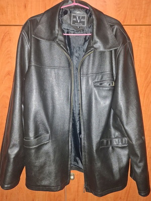 Alta Moda leather jacket like new, size M, black and brown