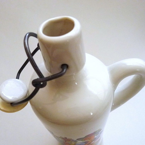 Anton Riemerschmid ceramic liqueur bottle 700ml with Paul Neu Bavarian costume design