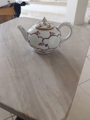 Collectible Teapot Venice 1985 Franklin Mint used, fine porcelain