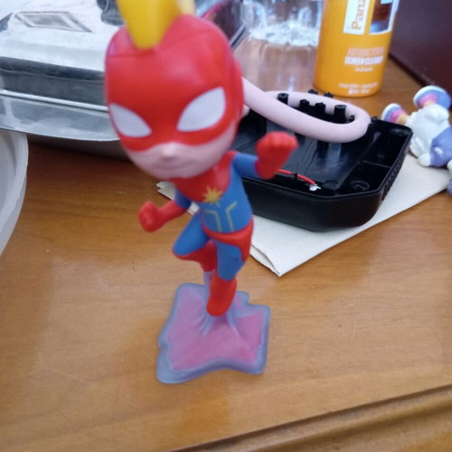 Captain Marvel action figure used
