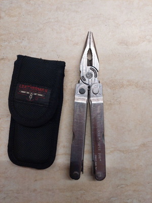 Leatherman Super Tool 1996 винтидж мултитул с текстилен калъф