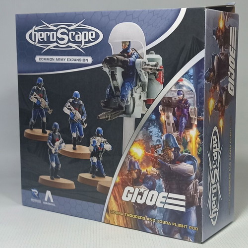 Hasbro Renegade Studios Heroscape GI Joe Cobra Troopers & Flight Pod Army Expansion new