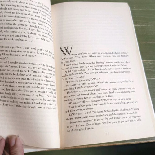 Never Change book by Elizabeth Berg like new, English novella