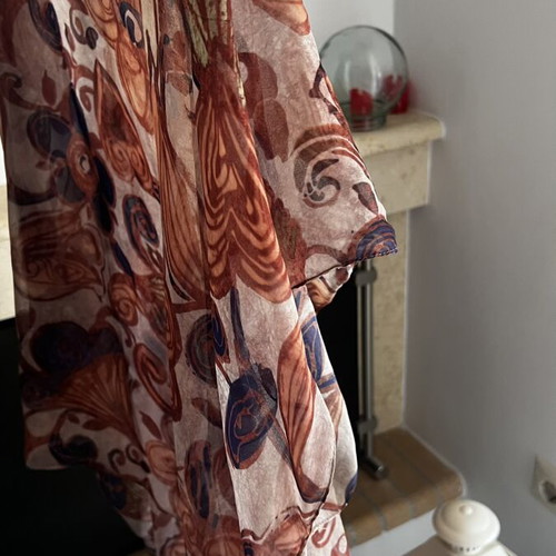 Tunic printed multicolor XL like new