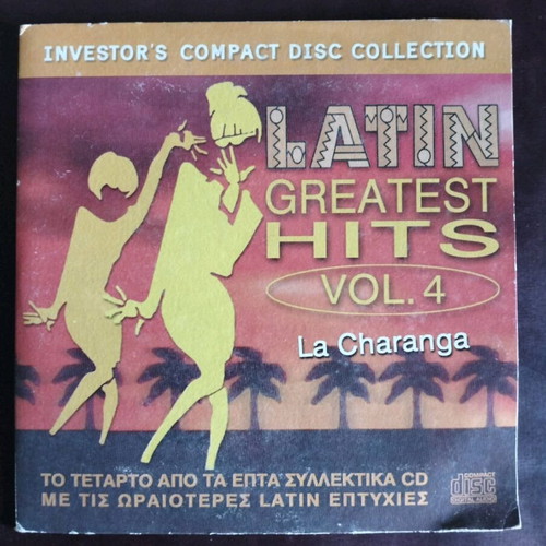 Latin Greatest Hits Vol. 4 La Charanga CD used
