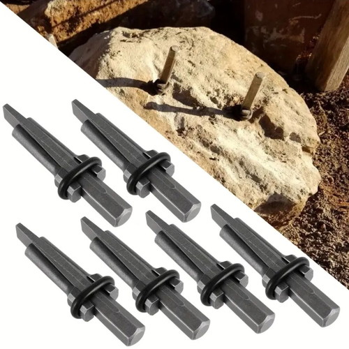 Steel rock splitters new, 16mm diameter, 145mm length