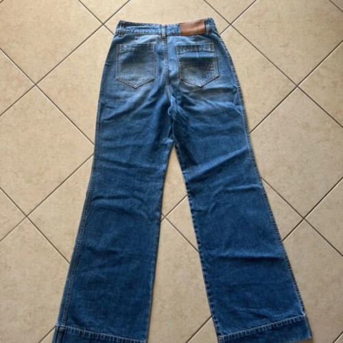 Zini women's flared jeans like new, size L 40 12, blue