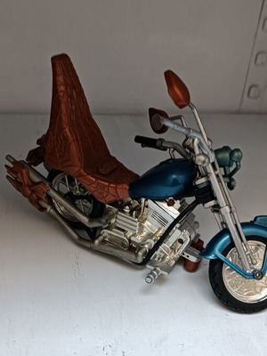 Spider Man motorcycle toy