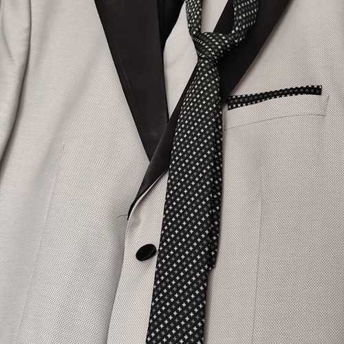 Artisti Italiani wedding suit like new, light gray slim fit, size 54/48